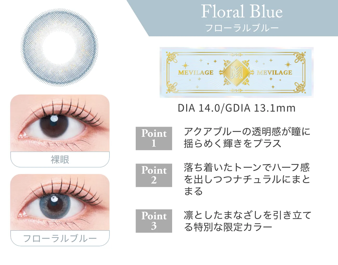 フローラルブルー 詳細